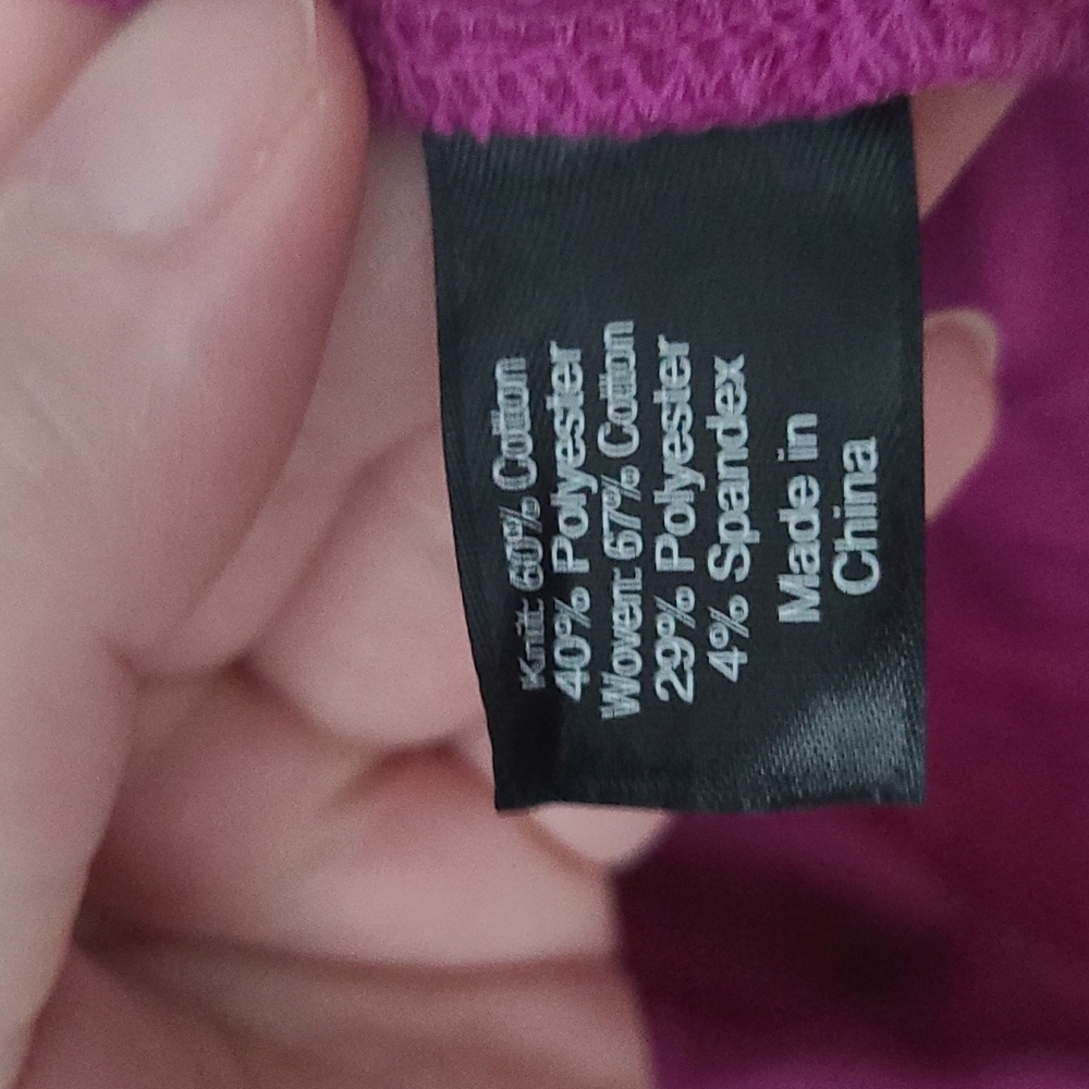 Purple Ruffle top - Picture 3 of 4